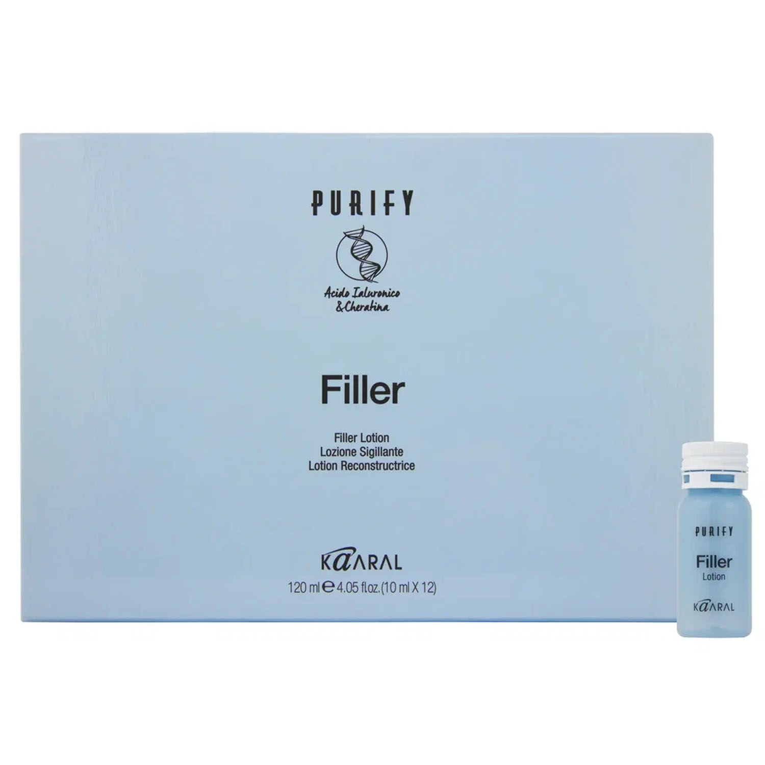 картинка Уплотняющий лосьон для волос Filler Lotion, 12 шт х 10 мл от официального интернет-магазина Каарал