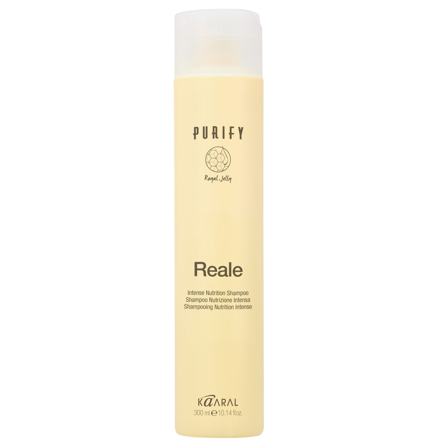картинка Восстанавливающий шампунь для поврежденных волос Reale Intense Nutrition Shampoo, 300 мл от официального интернет-магазина Каарал