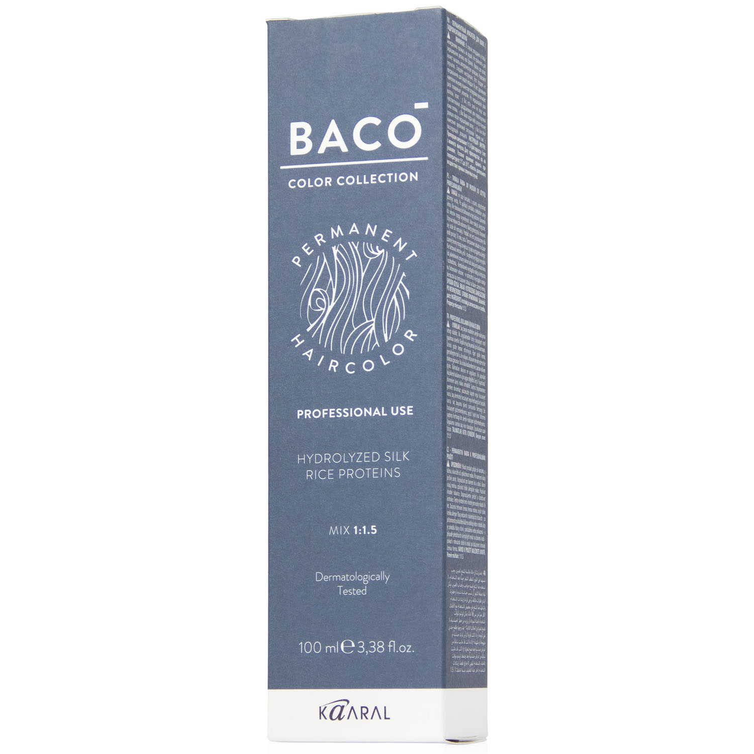 картинка 6.01 Крем-краска Baco Color, натурально-пепельный темный блондин, 100 мл от официального интернет-магазина Каарал