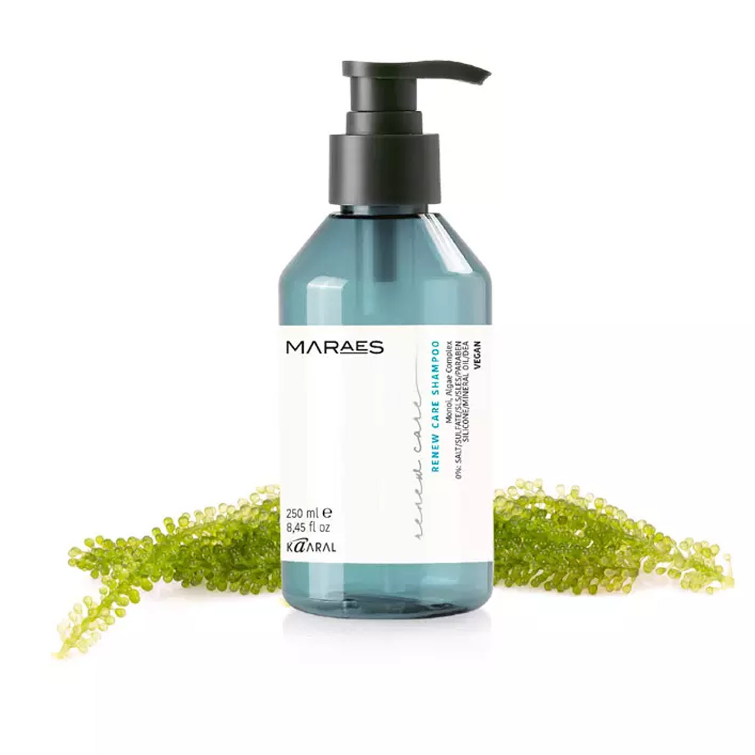 картинка Восстанавливающий шампунь для тусклых и поврежденных волос Renew Care Shampoo, 250 мл от официального интернет-магазина Каарал